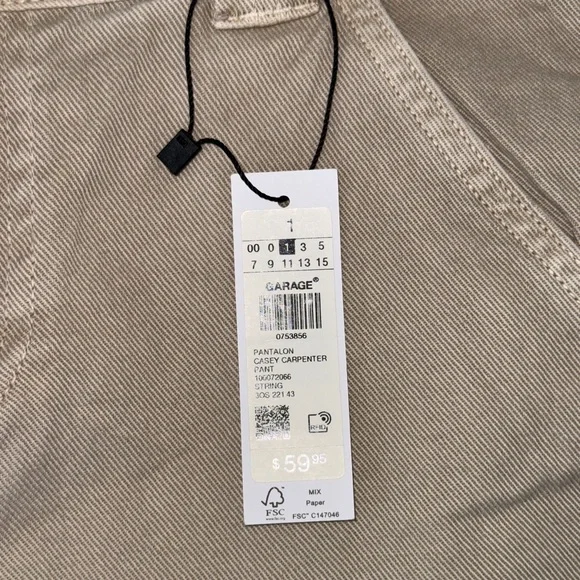 Beige Carpenter/Cargo pants from Garage - Picture 3 of 7